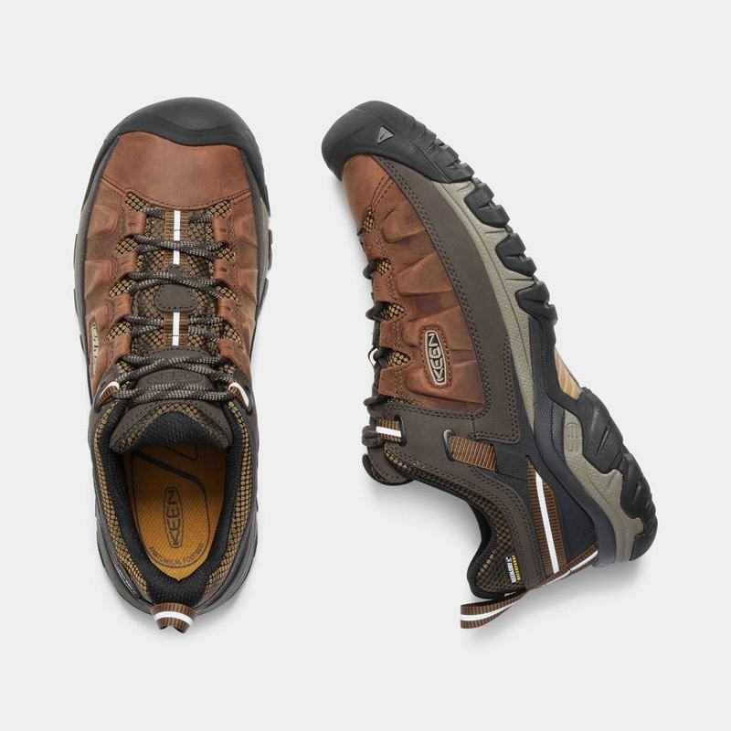 Keen Targhee III Waterproof Mens Hiking Shoes Brown NZ Sale (2397-AIMKJ)